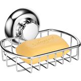 Cesta De Sabão Sem Perfuração/sucção - Porta-sabão - Sistema Vaccum - Aço Inoxidável Nunca Ferrugem - Para Banheiro &amp; Cozinha