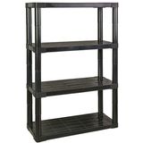 Estante Modular Com 4 Prateleiras Preta Antares