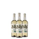 Kit Vinho Branco B-liv Orgânico Sauvignon Blanc 750ml 03 Unidades