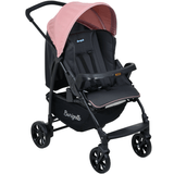 Carrinho De Bebê P/ Passeio Burigotto Ecco Cz Rosa - Até 15kg