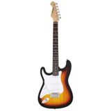 Guitarra Aria Stg-003/m Lh 3 Tone Sunburst (canhoto)