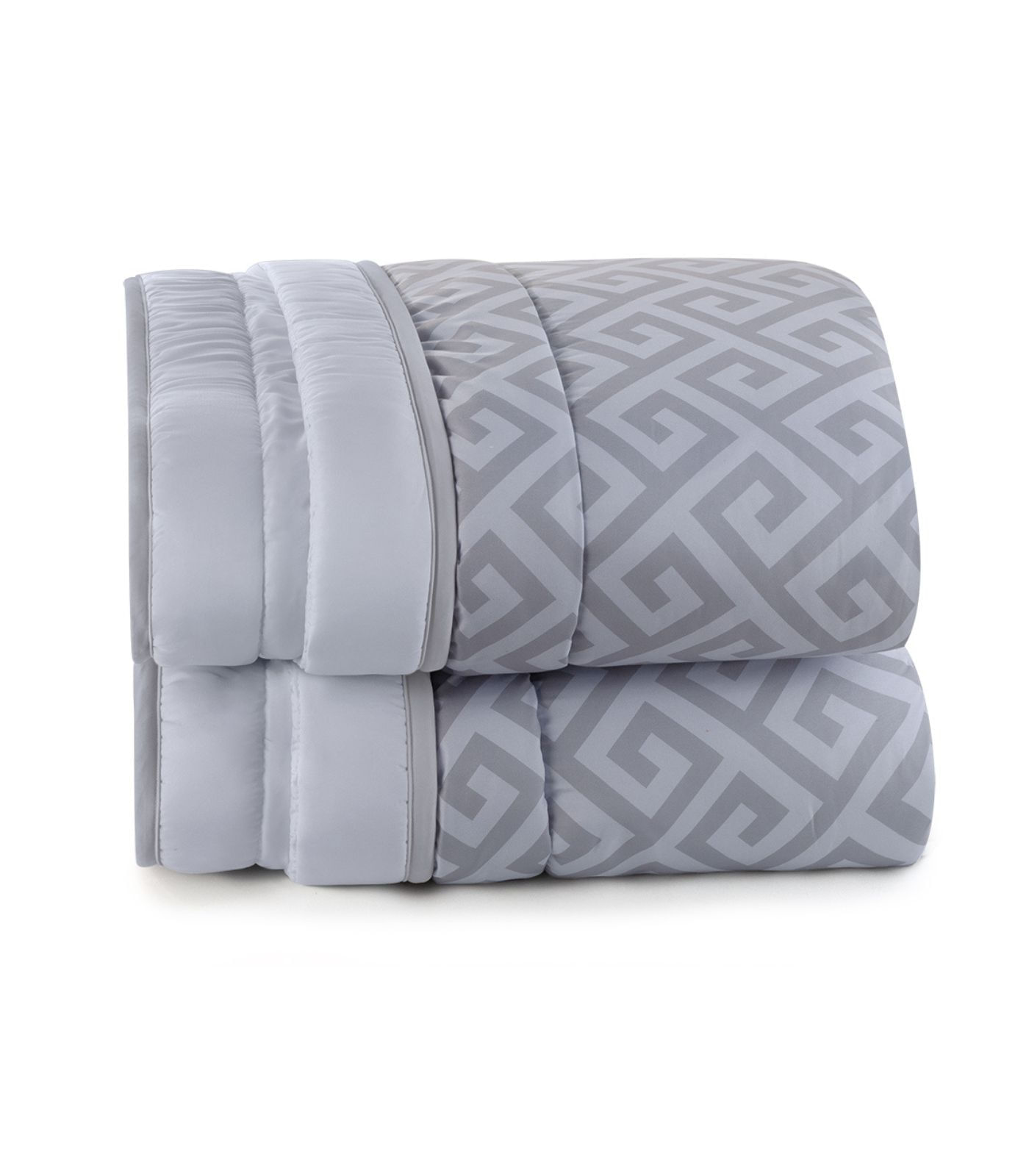 Edredom Sofistic Solteiro Lynel Cinza Un