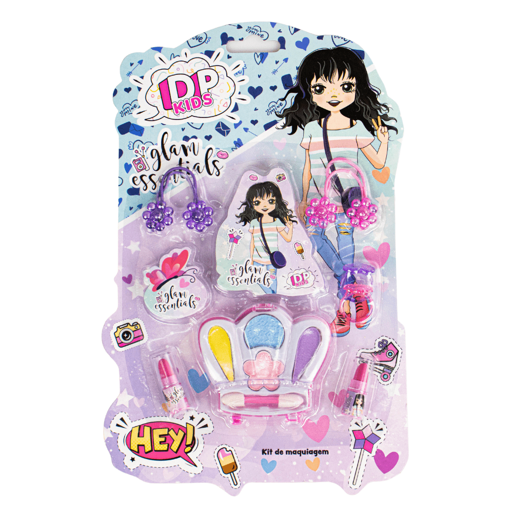 Kit De Maquiagem Infantil Glam Essentials Dp Kids Dapop A