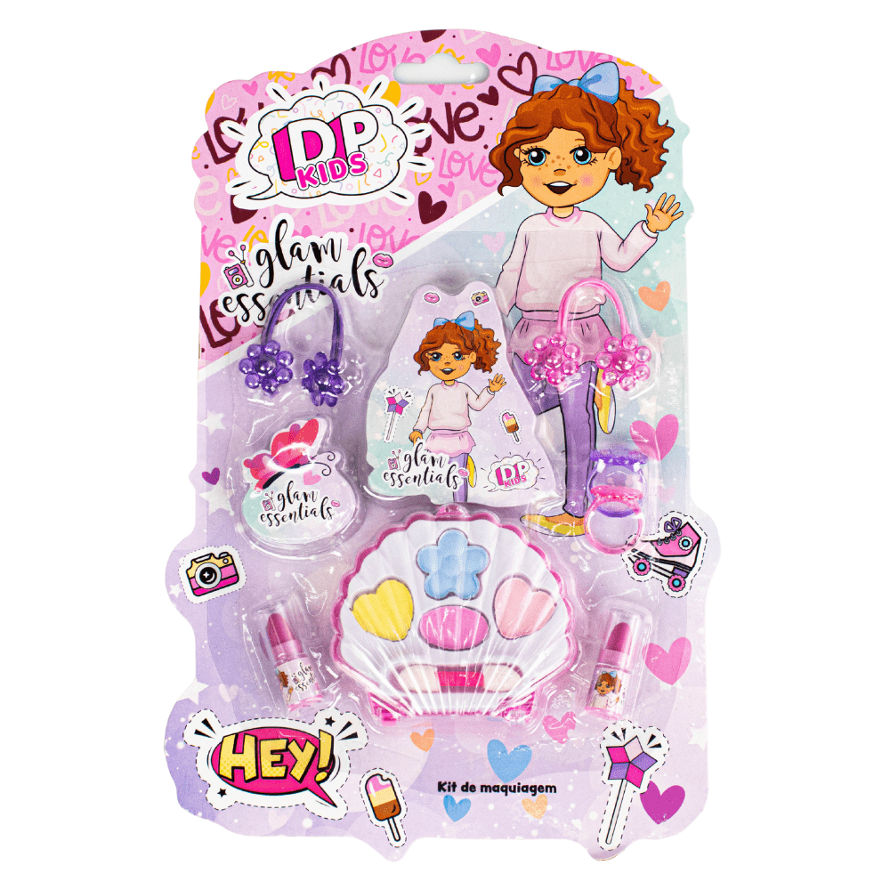 Kit De Maquiagem Infantil Glam Essentials Dp Kids Dapop B