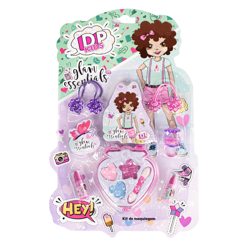 Kit De Maquiagem Infantil Glam Essentials Dp Kids Dapop D