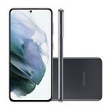 Smartphone Samsung Galaxy S21 5G 128GB Cinza Tela 6.2” Câmera Tripla 64MP Selfie 10MP Dual Chip Android 11