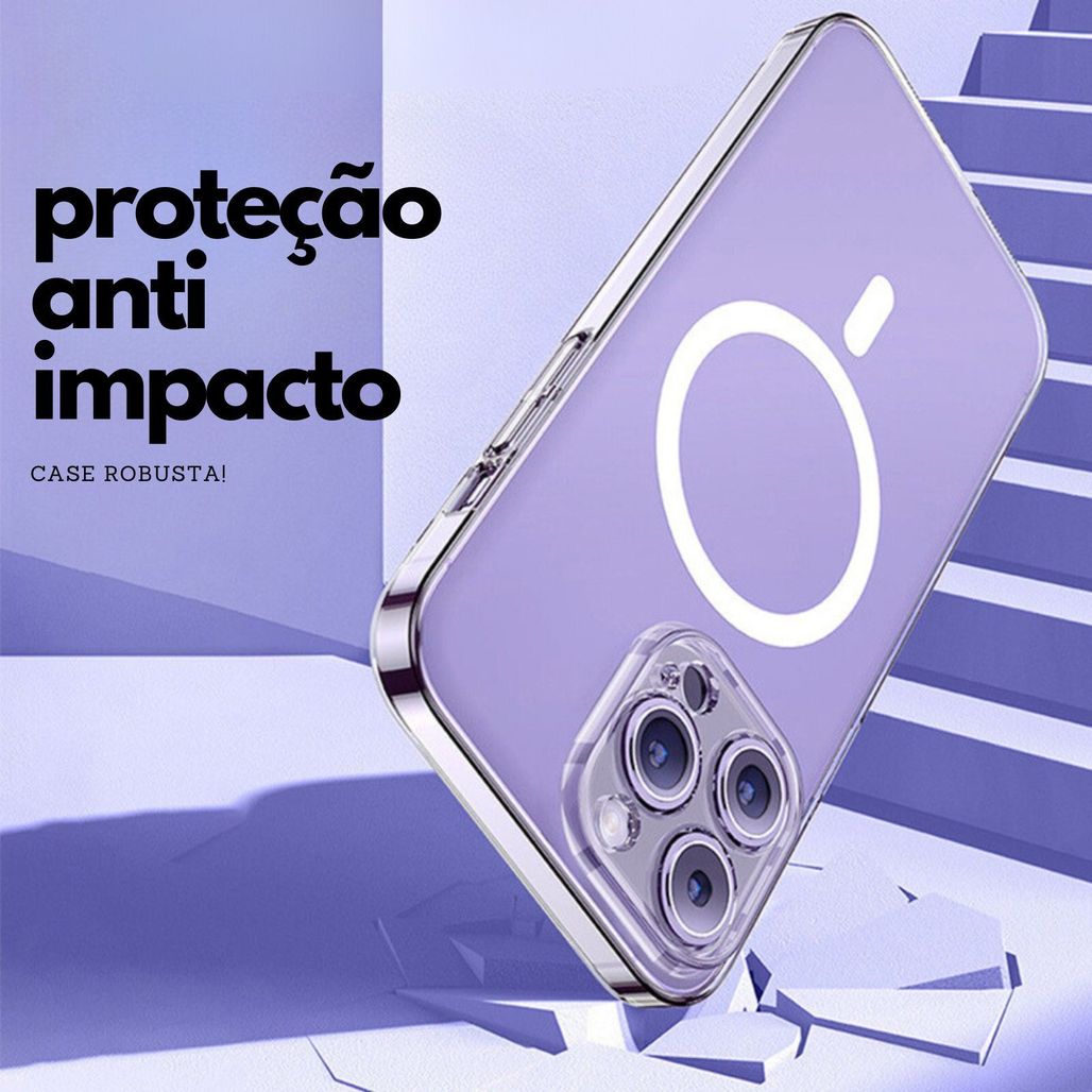 Capa Capinha Case Hprime Lightcase Magnética iPhone 15 Pro