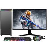 Pc Gamer Completo Amd Ryzen 5 5600g, Gráficos Radeon Vega 7, 16gb Ddr4, Ssd Nvme 512gb,fonte 600w 80 Plus, Monitor 21.5&quot; 75hz, Skill Rgb - Sr-01