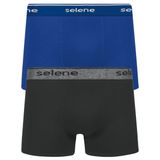 Cueca Boxer Masculina Algodão com 2 Peças Padrão 1