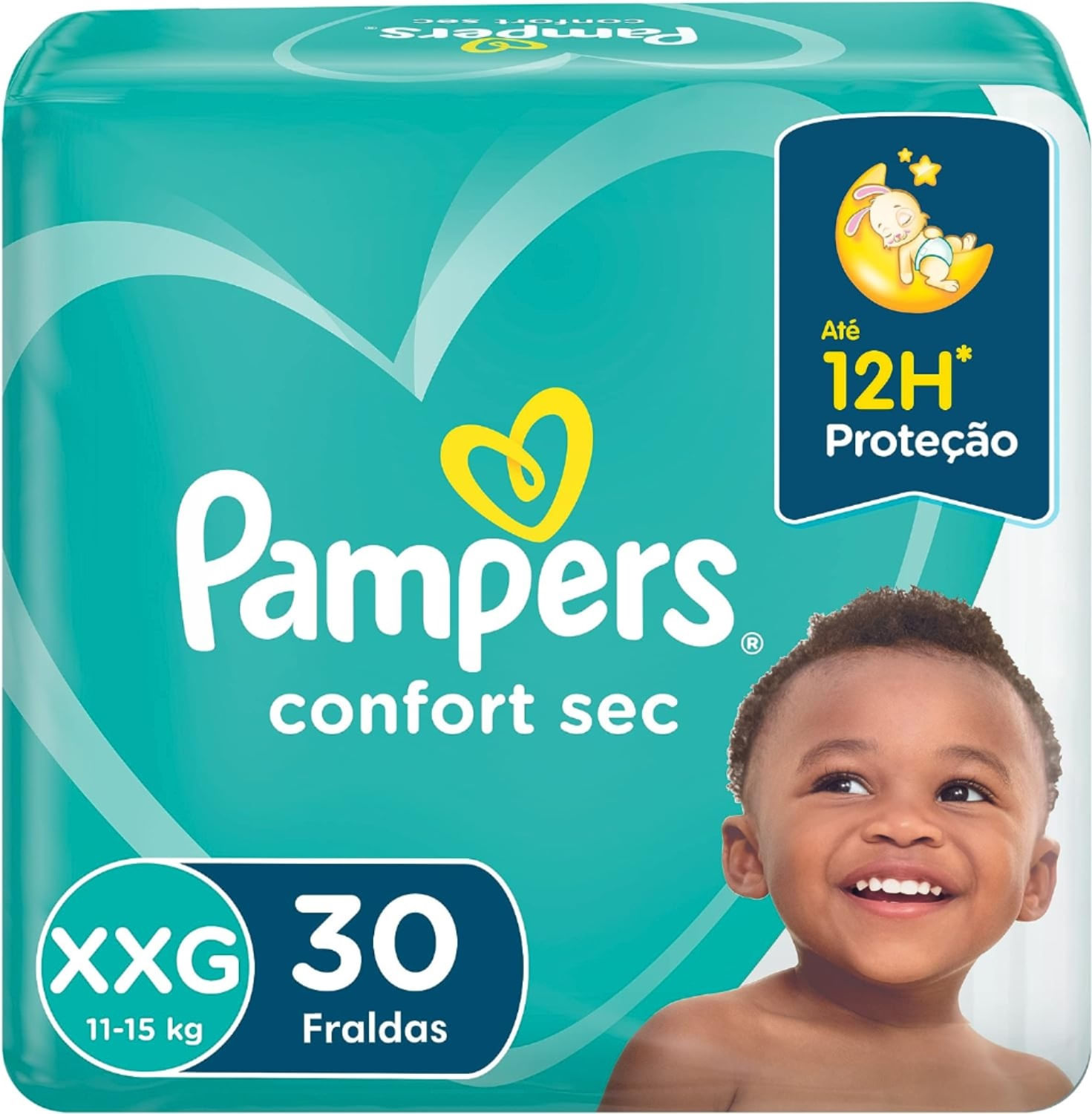 Fralda Pampers Confor Sec Tamanho Xxg 30 Unidades