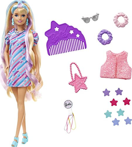 Boneca Barbie Cabelo Fantasia  Barbie Star