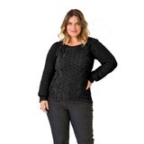 Blusa Feminina Tricô Casa Branca Lã