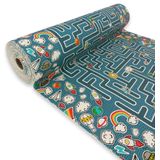 Brisa Infantil Em Rolo 130cm X 15m Labirinto