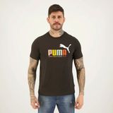 Camisa Puma Essential Multicolor Tee-masculino