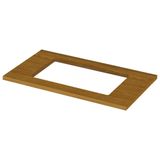 Módulo Cozinha Henn Americana Tampo 80cm P/ Cooktop Nature