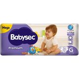 Fralda Babysec Ultrasec Azul Galinha Pintadinha G 26 Unidades