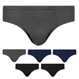 Kit 6 Cuecas Plus Size Masculina Algodão Slip