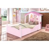 Cama Casa Infantil Princesa Branco/rosa