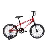 Bicicleta Aro 20 Infantil Bmx Cross Roda Lateral Tridal - Vermelho - 14