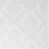 Papel de parede Alto Relevo Damask White