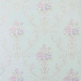 Papel de parede Damask Floral Rosas Off White