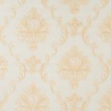 Papel de parede Damask Off White com Nude