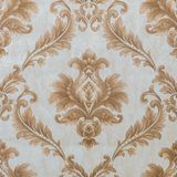 Papel de parede Damask Nude com Cobre