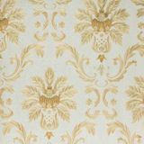 Papel de parede Damask Nude com Dourado