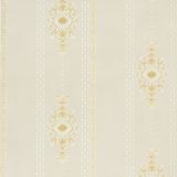 Papel de parede Damask Bege com Dourado