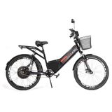 Bicicleta Eletrica Duos Confort Full 800w 48v 15ah Preta Duos Bikes