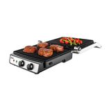 Grill Elétrico Multiuso Chapas Removíveis Antiaderente 127v