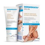 Dermidrata Ureia 10% Creme De Hidratação Intensa E Prolongada Pele Seca E Áspera 60g