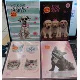 Caderno 1/4 80 Fls Capa Dura My Pets