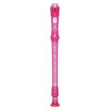 Flauta Doce Soprano Germânica Em C Yrs-20g Rosa Yamaha
