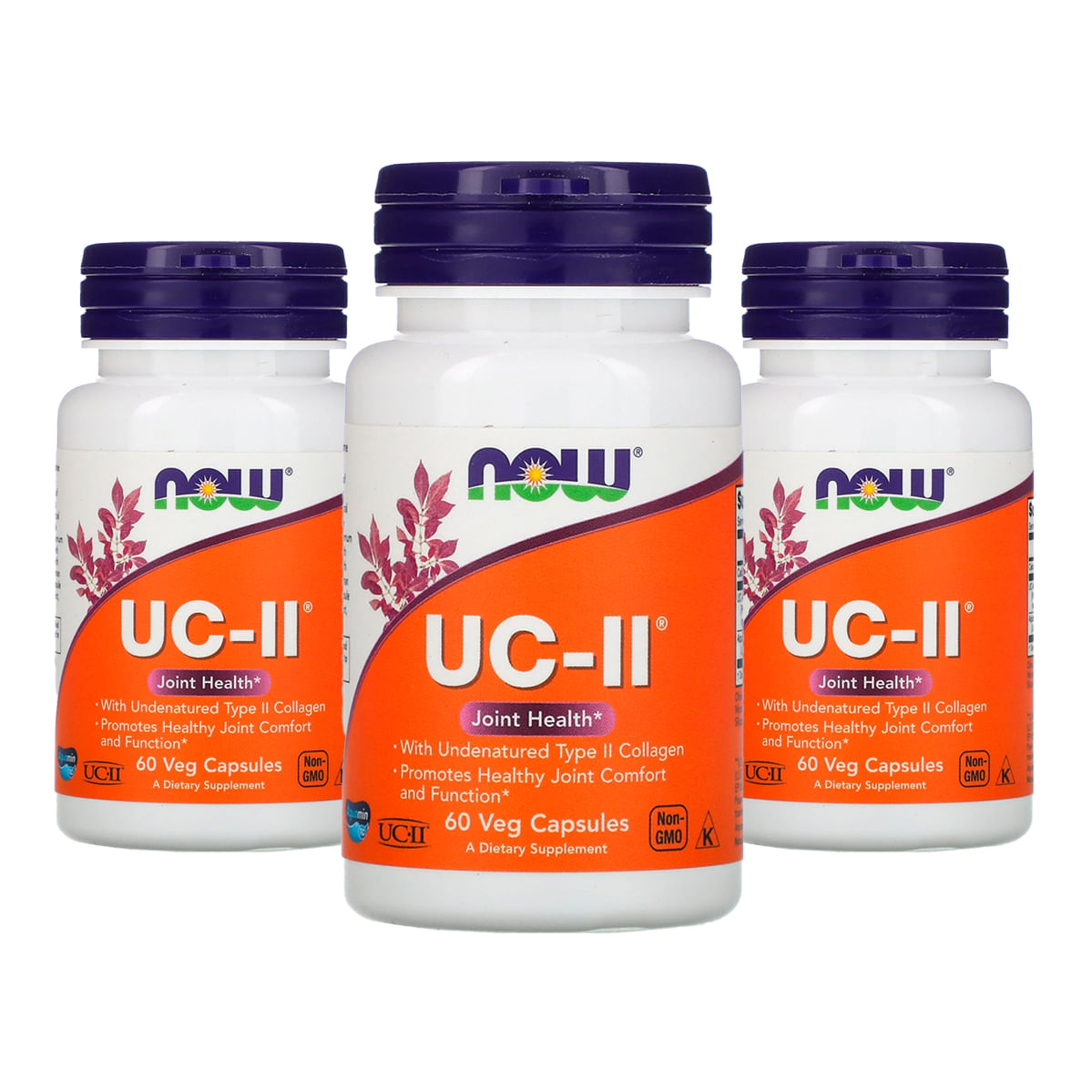 Colágeno Tipo 2 Uc/ii 40mg Now Foods 60 Veg Caps 3un