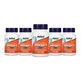 Ômega-3 Molecularmente Destilados Now Foods 30softgels 5un