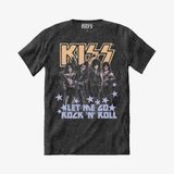 Camiseta Kiss - Rock N&#39; Roll Tee P | Preta Kiss