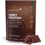 Whey Protein 100% Isolado (450g) Puravida Chocolate