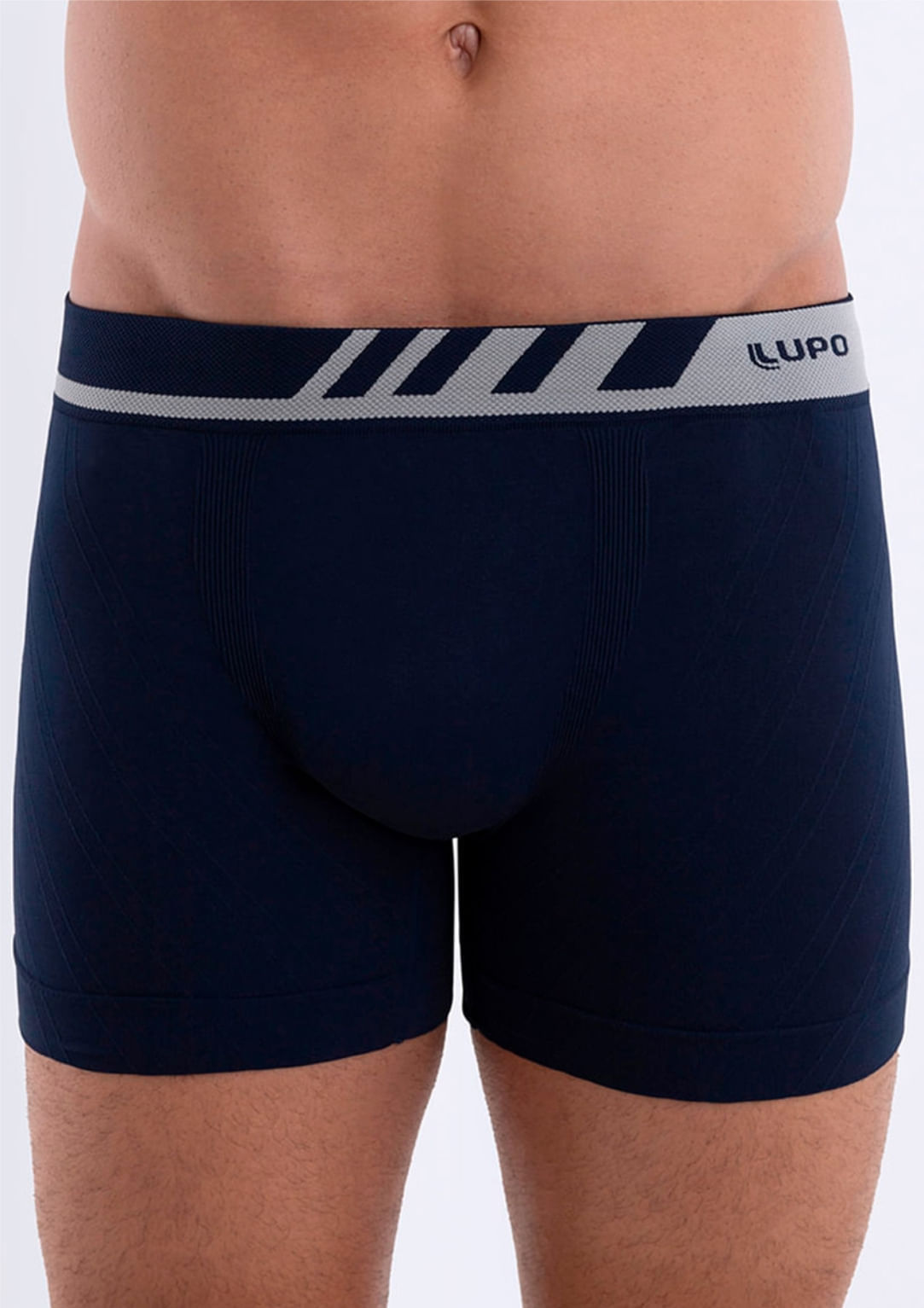 Cueca Boxer Microfibra Lupo - Azul Marinho - 00671 | Pau A Pique Cueca Boxer 00671 - Marinho - G