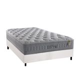 Cama Box Casal Colchao Molas Masterpocket Ensacadas Anjos Soft Dream Base Crc Courano Branco 138x188