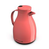 Garrafa Térmica Bule C/ Gatilho 1,0 Litro Café Chá Leite Chimarrão  Rosa