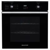 Forno de Embutir Elétrico Brastemp 84 Litros Preto com Convecção e Timer Touch - B0C84AE 220V