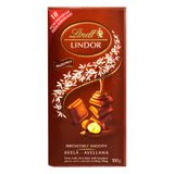 Chocolate Lindt Lindor Suíço Ao Leite Hazelnut Single 100g