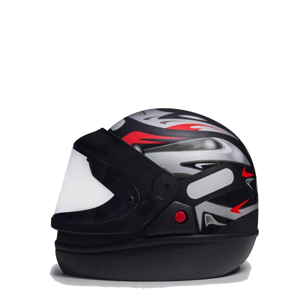 Capacete Para Moto Integral San Marino Grafic - Preto Fosco - 56