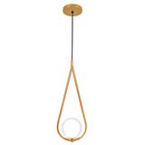 Luminária Teto Pendente Gota Globo Vidro Cama Quarto Dourado