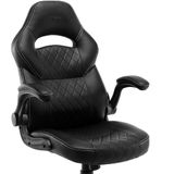 Cadeira Gamer Moob Horizon Giratória Com Função Relax E Braços Ajustáveis Preto