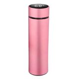Garrafa Térmica Em Aço Inox Com Termômetro Digital 480ml Led