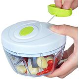 Processador De Alimentos Manual Corda - Processador Triturador Manual De Alimentos 3 Laminas 500ml - Panami