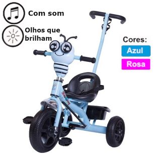 Triciclo Infantil com Empurrador Bandeirante Triciclo Smart Vermelho 276 -  Carrefour - Carrefour