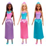 Barbie Boneca Dreamtopia Boneca Princesa com roupa e tiara